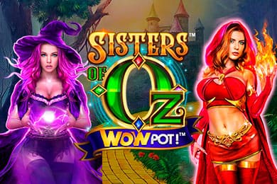 Sisters of Oz WowPot в Riobet