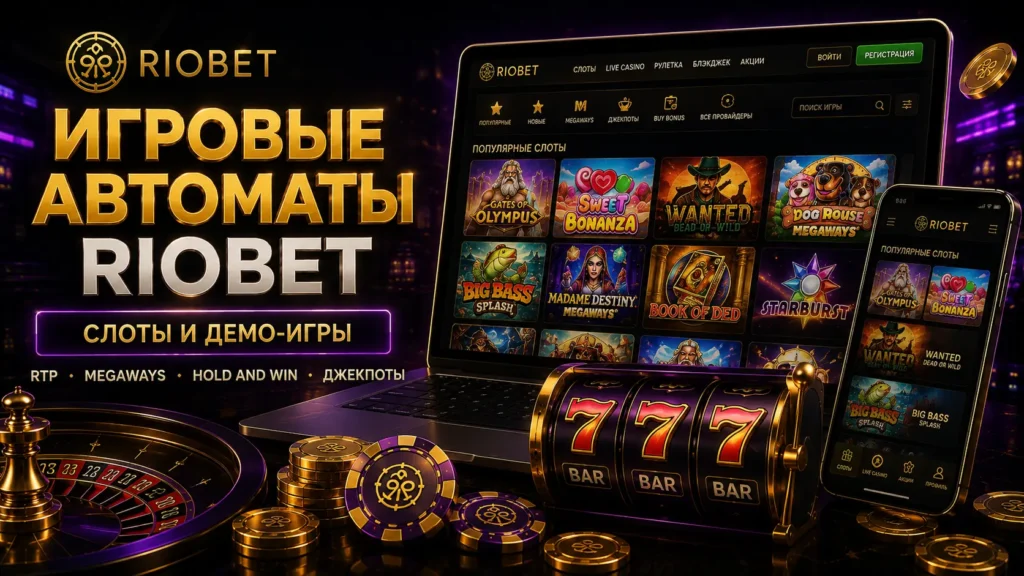 Игровые автоматы Riobet — слоты и демо-режим