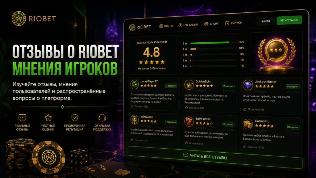 Отзывы о Riobet