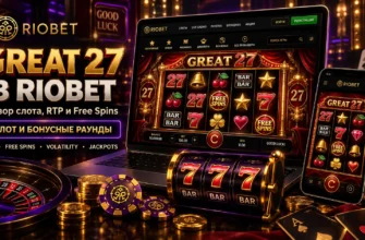 Great 27 в Riobet — обзор слота, RTP и Free Spins